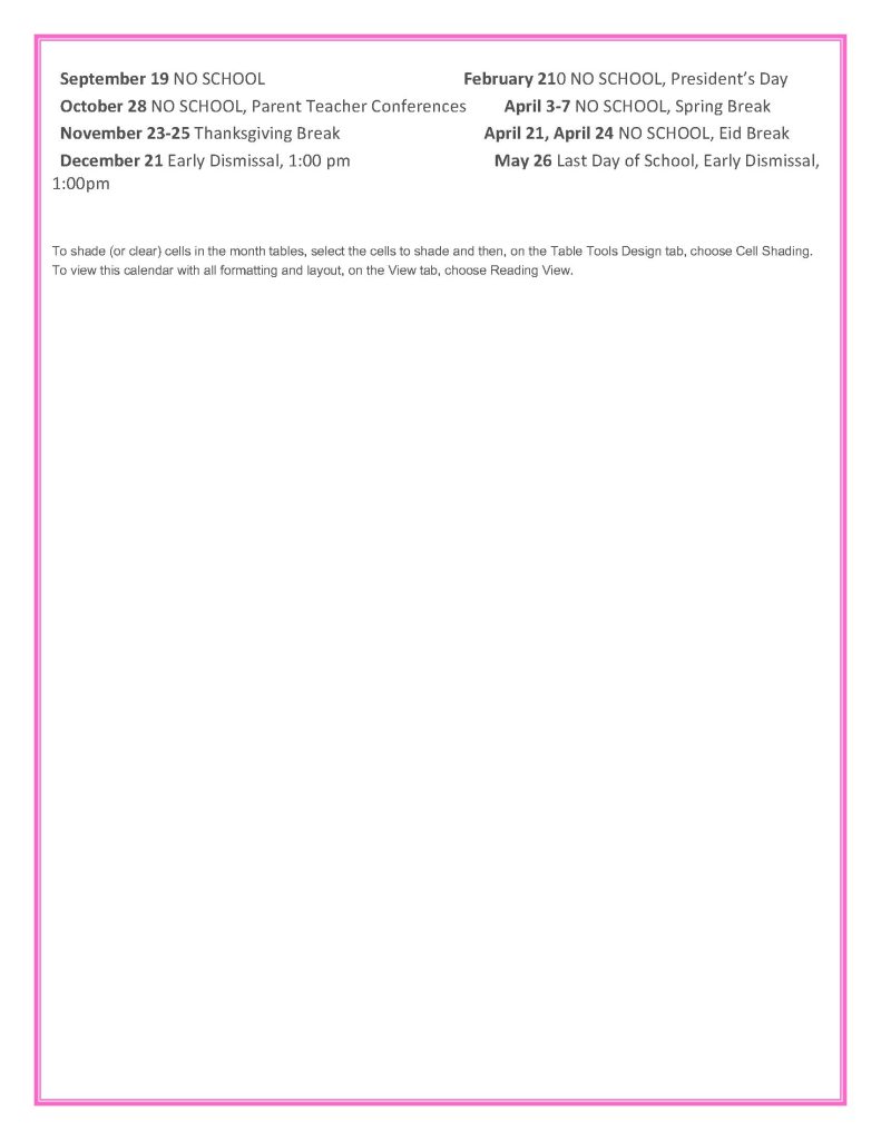 ISGT 2022 - 2023 calendar